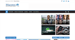 Desktop Screenshot of maestro21.com