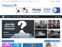 Tablet Screenshot of maestro21.com